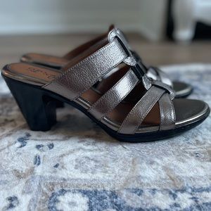Eurosoft Heeled Metallic Sandals